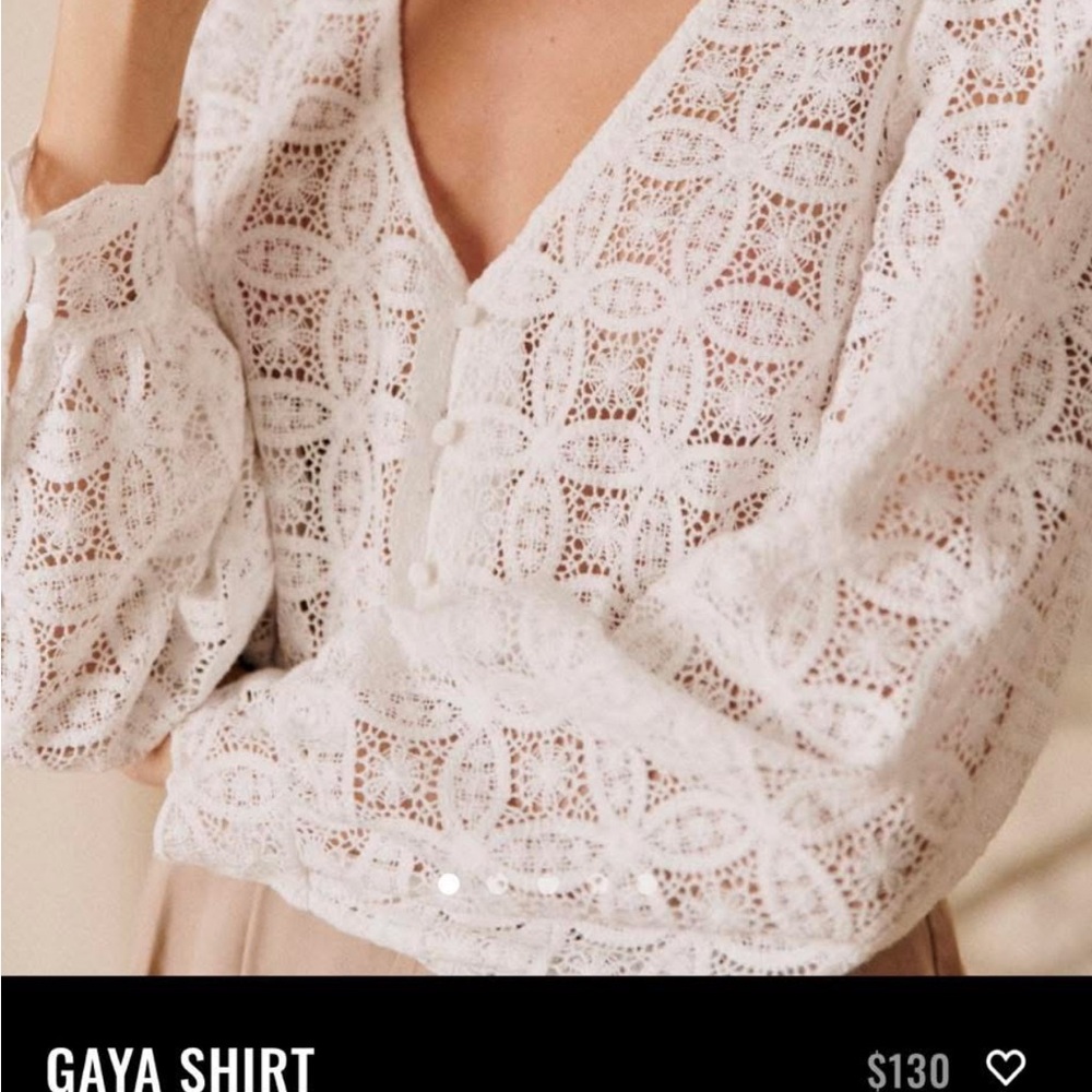 Sezane Gaya shirt